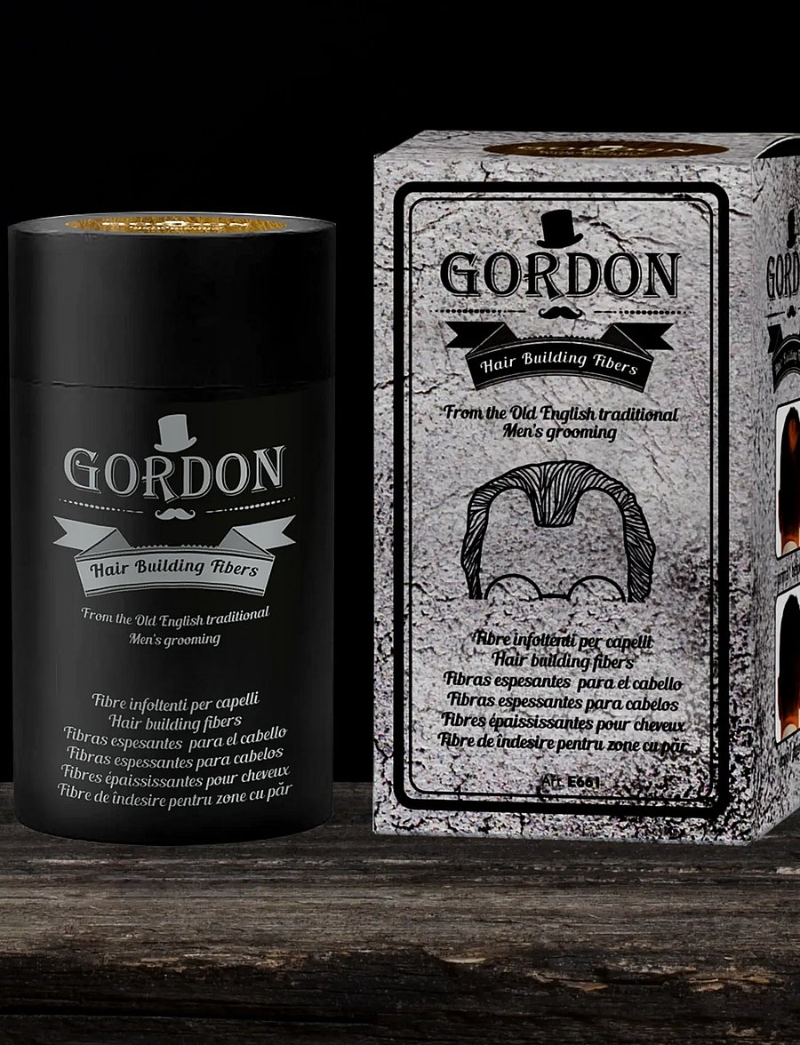 Gordon - Hair Building Fibers Black - 25 g - hårkur - multi-colored - 0