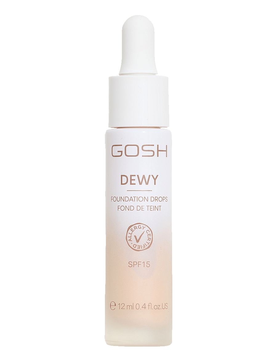 GOSH COPENHAGEN - DEWY Foundation Drops - makeup - porcelain - 0