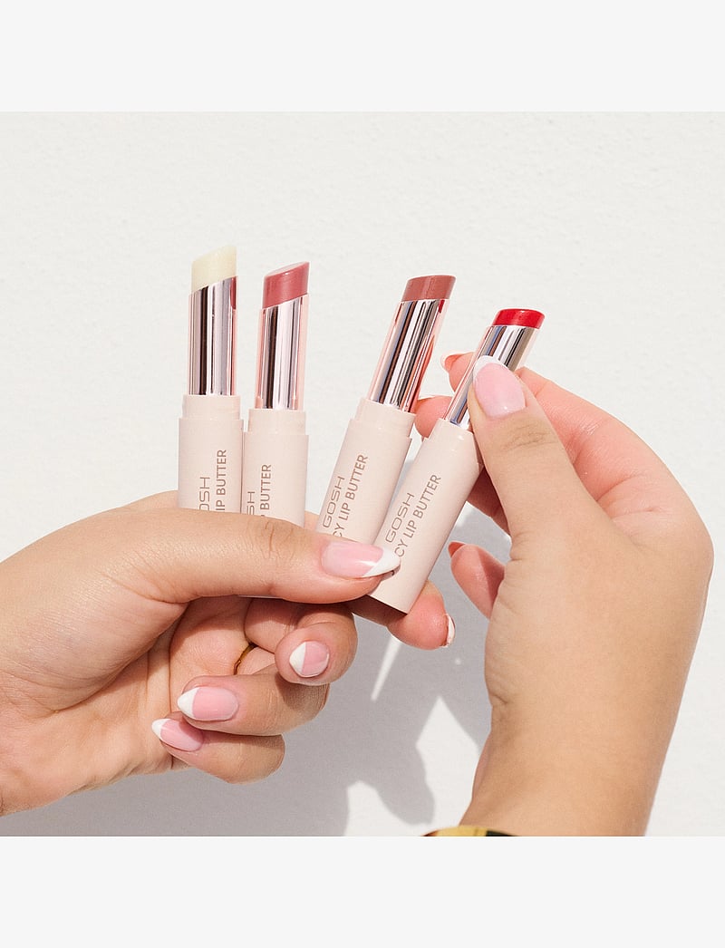 GOSH COPENHAGEN - JUICY Lip Butter - huulepalsamid - autumn brown 003 - 5