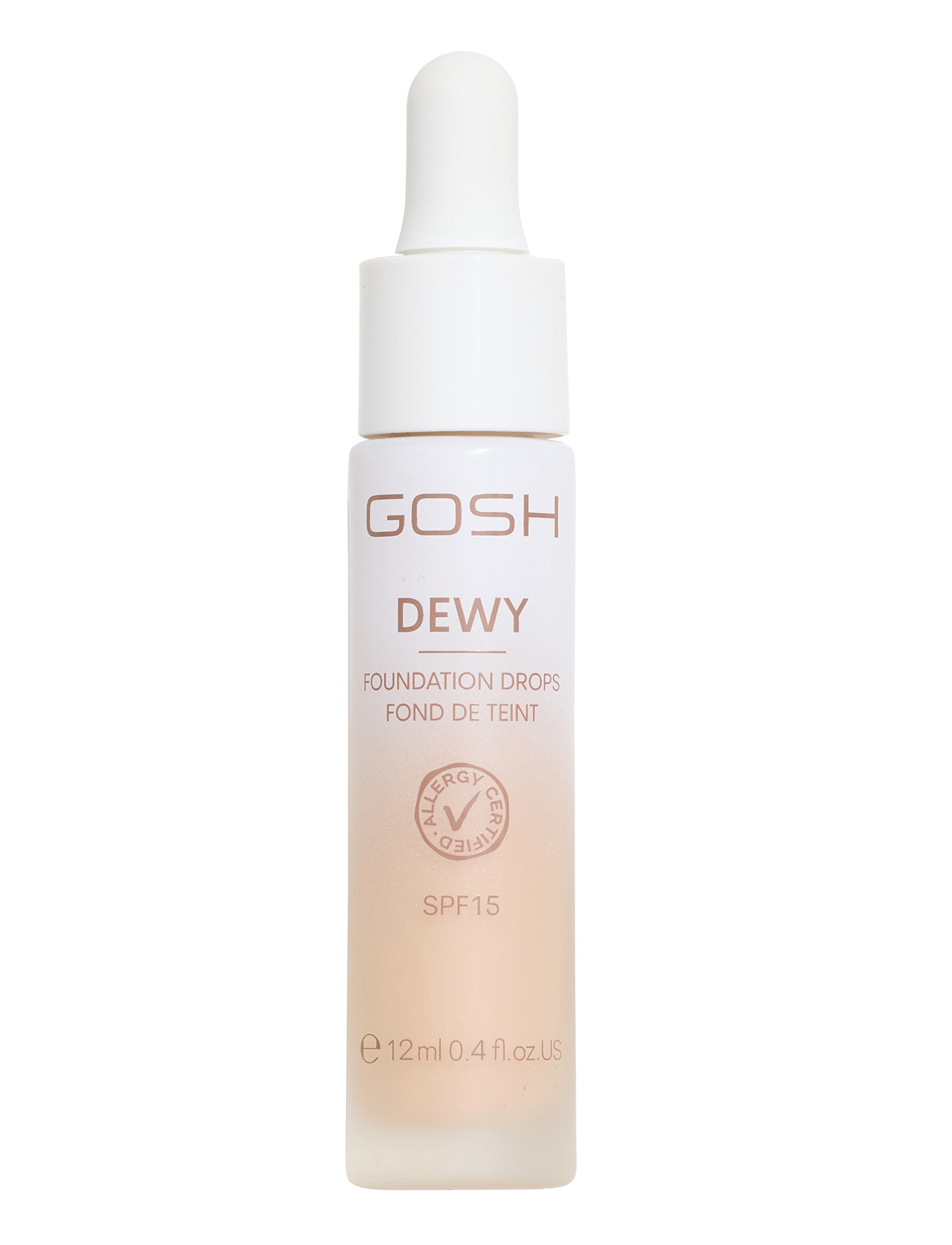 GOSH COPENHAGEN Dewy Foundation Drops, 12 ml, Ansigt > Highlighter, Dame