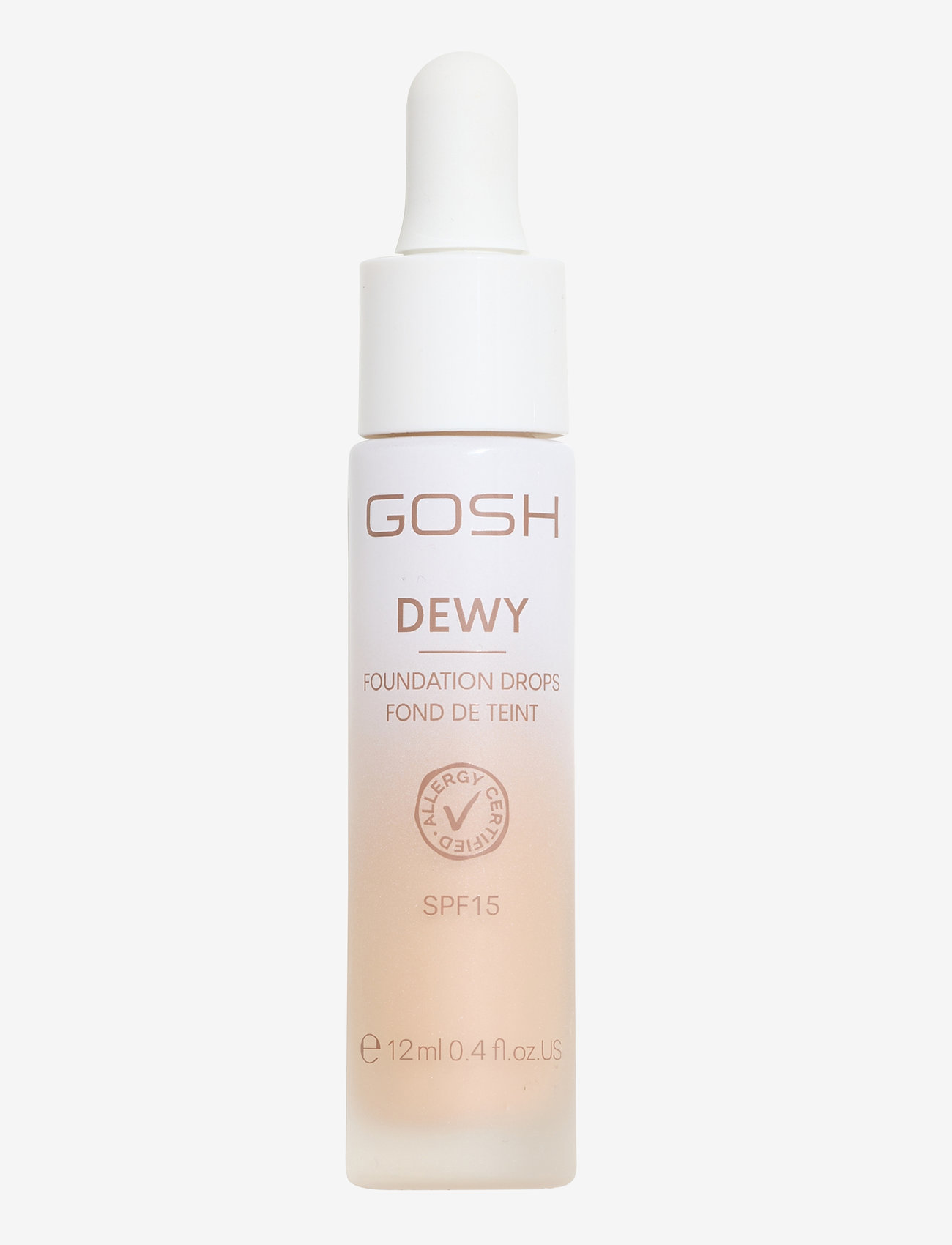 GOSH COPENHAGEN - DEWY Foundation Drops - makeup - fair - 0