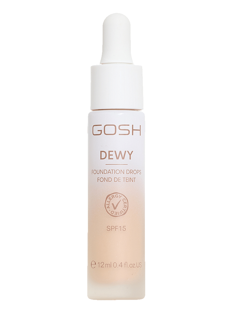 GOSH COPENHAGEN - DEWY Foundation Drops - makeup - fair - 0