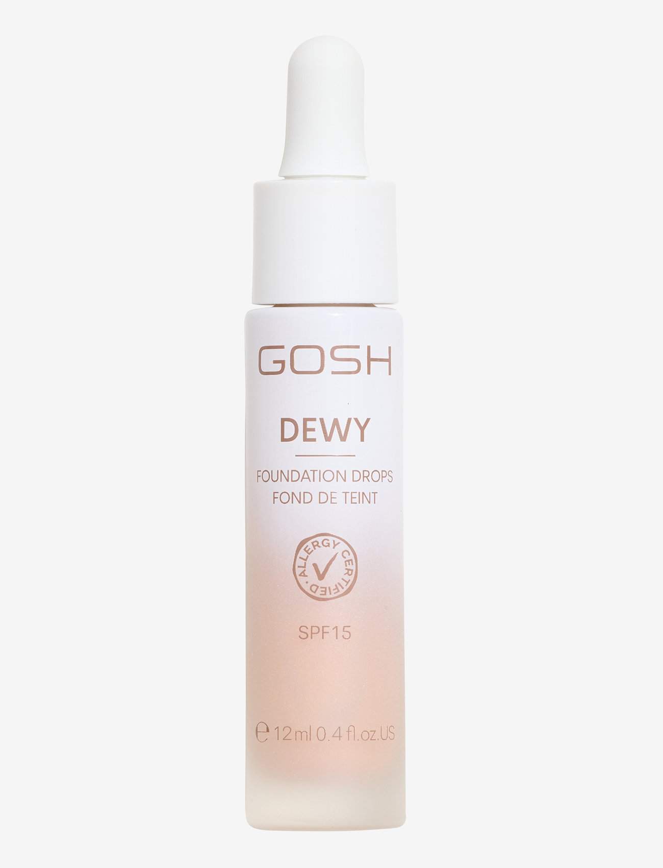 GOSH COPENHAGEN - DEWY Foundation Drops - makeup - medium - 0