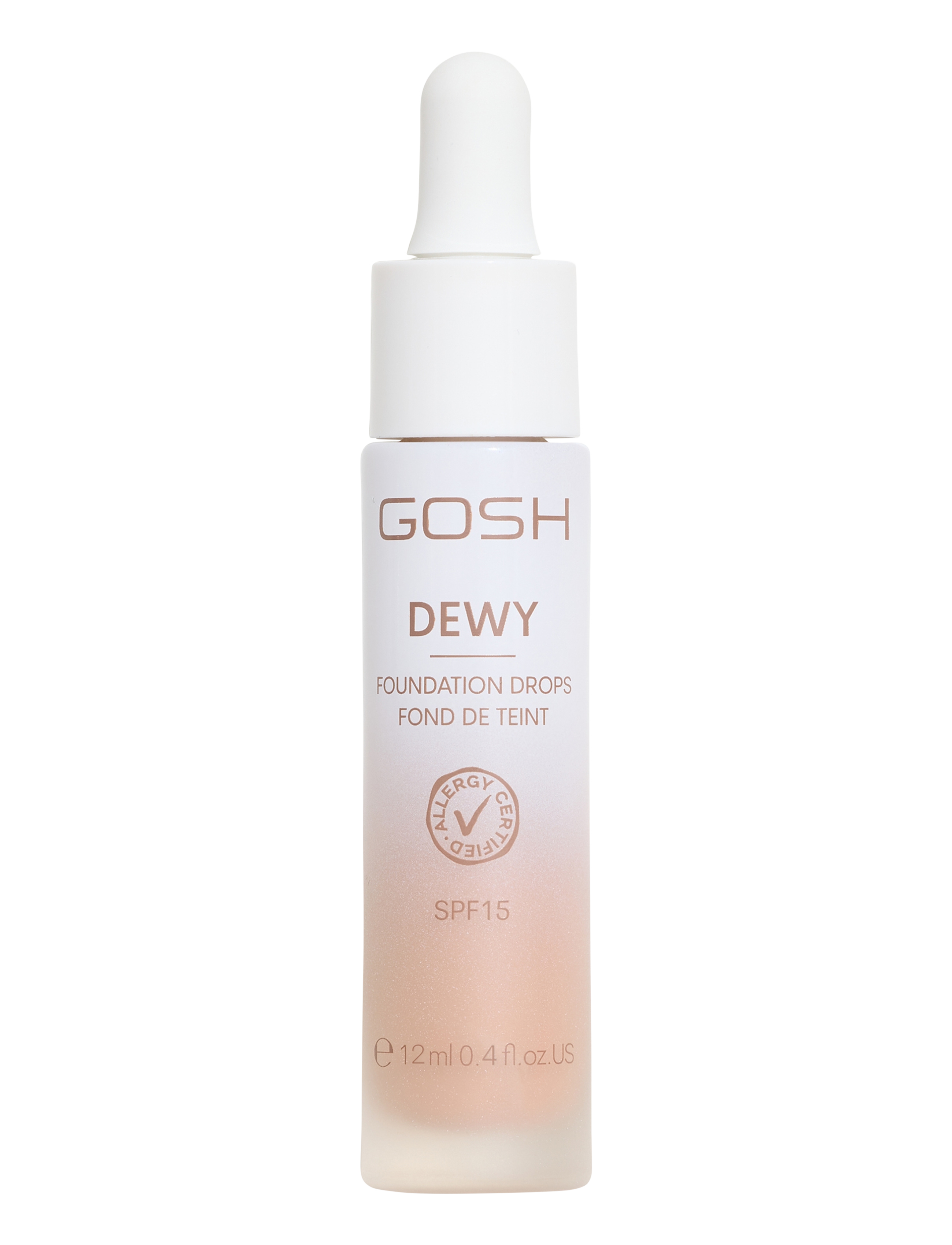 GOSH COPENHAGEN Dewy Foundation Drops, 12 ml, Ansigt > Highlighter, Dame