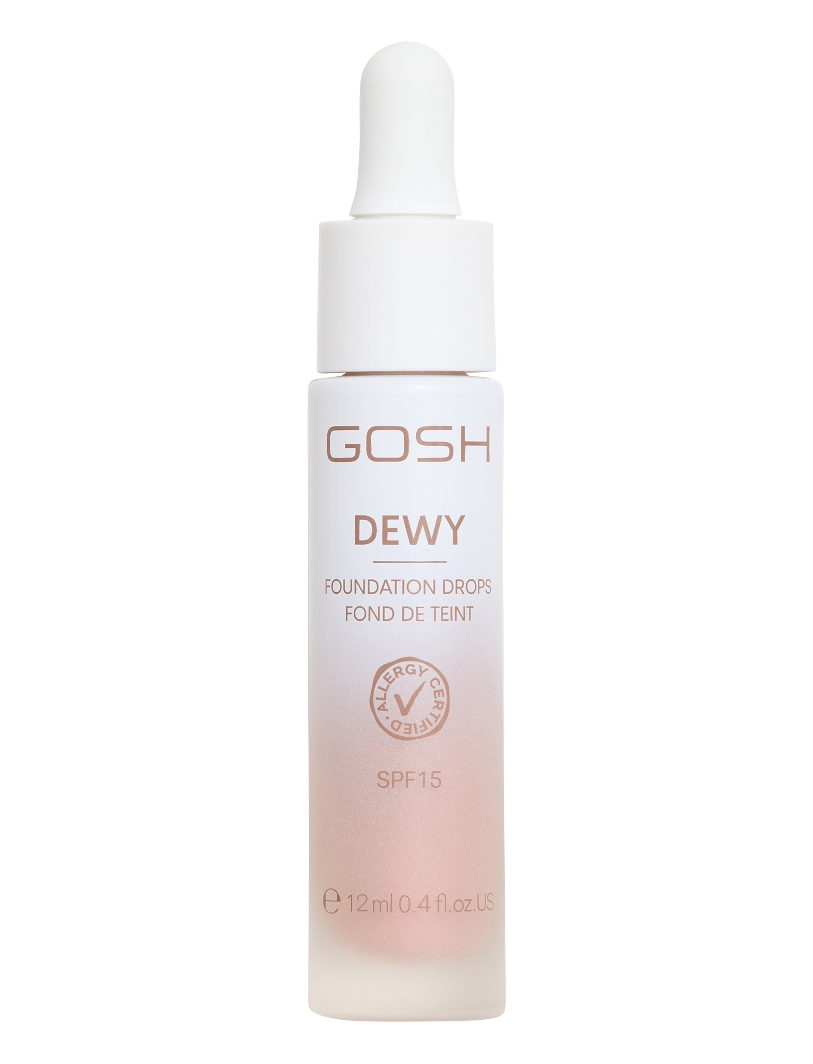 GOSH COPENHAGEN Dewy Foundation Drops, 12 ml, Ansigt > Highlighter, Dame