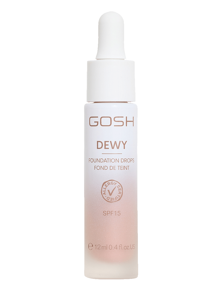 GOSH COPENHAGEN - DEWY Foundation Drops - makeup - deep - 0