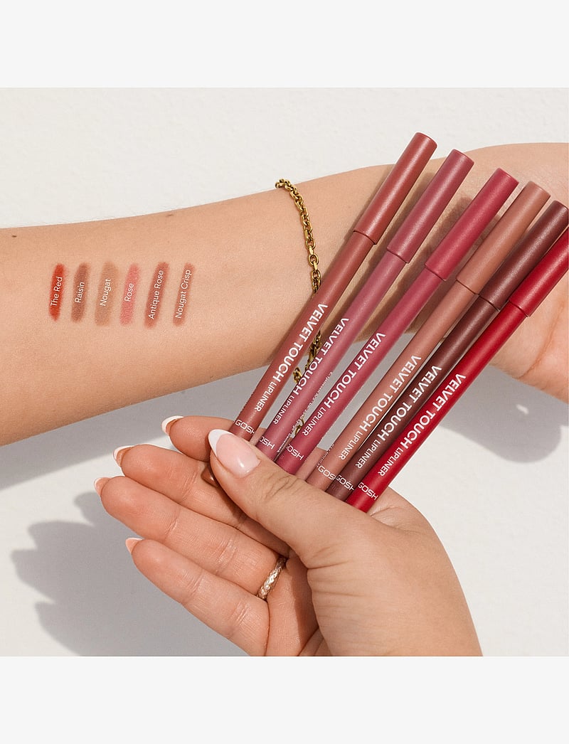GOSH COPENHAGEN - Velvet Touch Lip Liner Waterproof - makeup - the red - 1