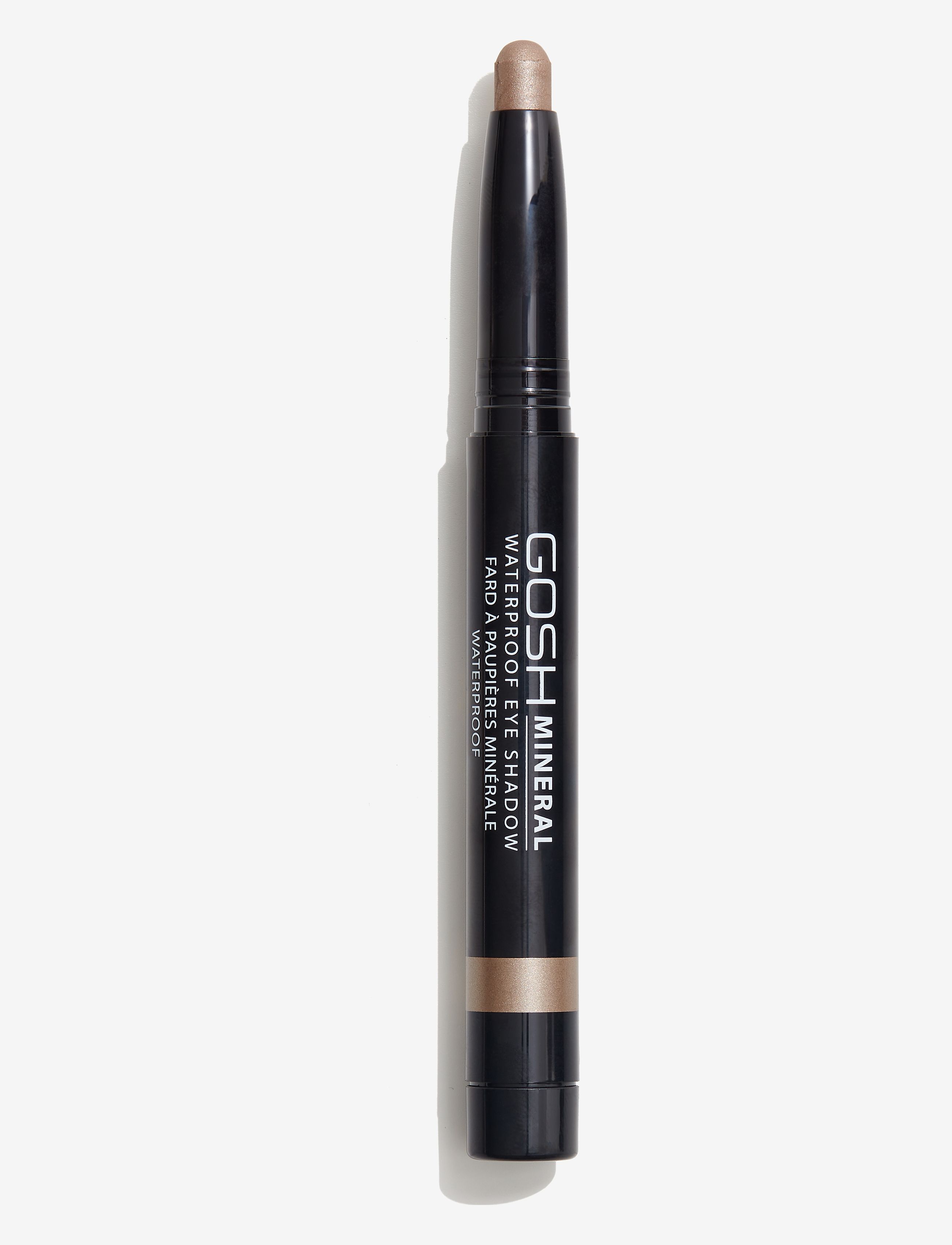 GOSH COPENHAGEN GOSH Mineral Waterproof Eye Shadow - Meik - GOLDEN BROWN 002 / clear
