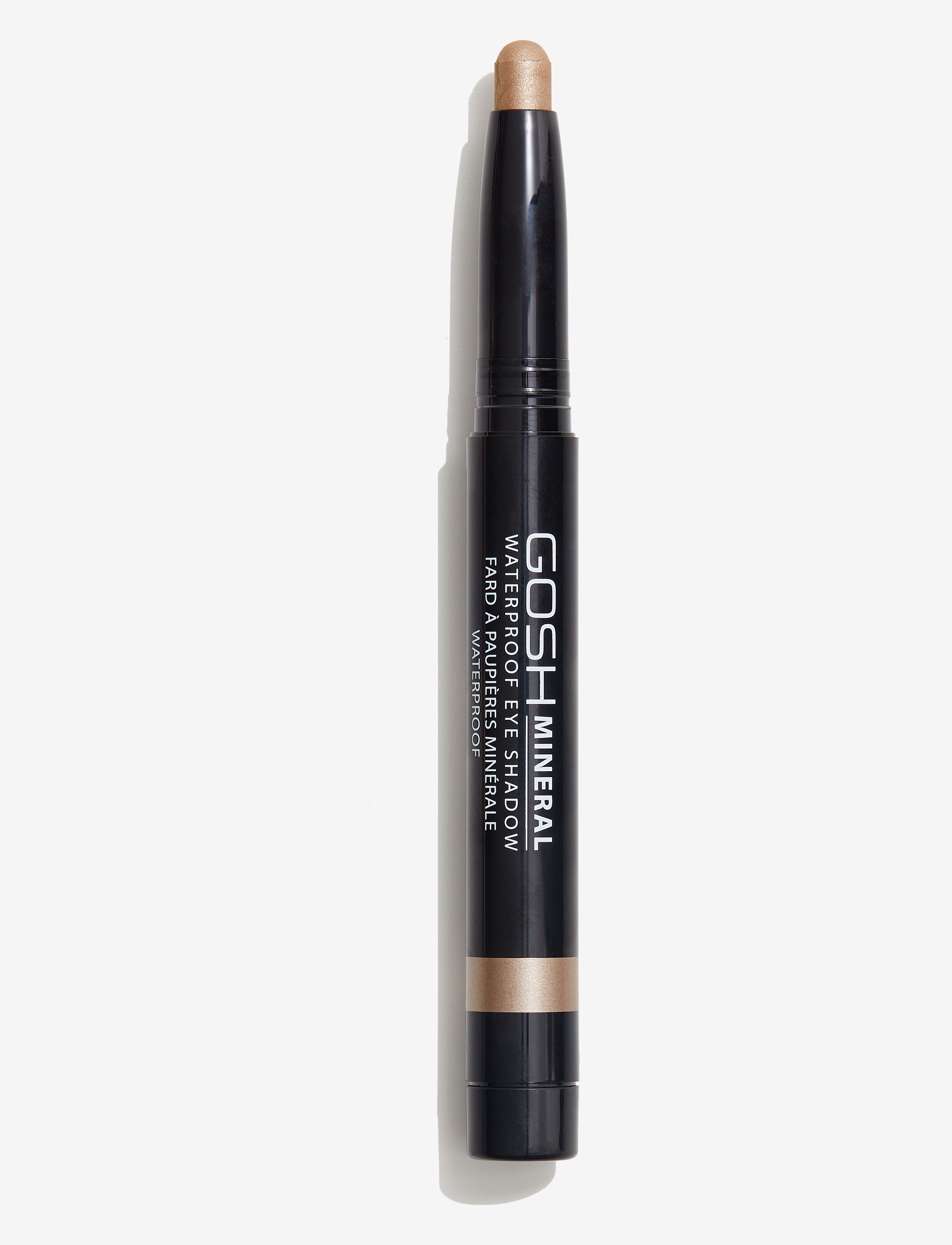 GOSH COPENHAGEN GOSH Mineral Waterproof Eye Shadow - Meik - GOLDEN NUDE 012 / clear