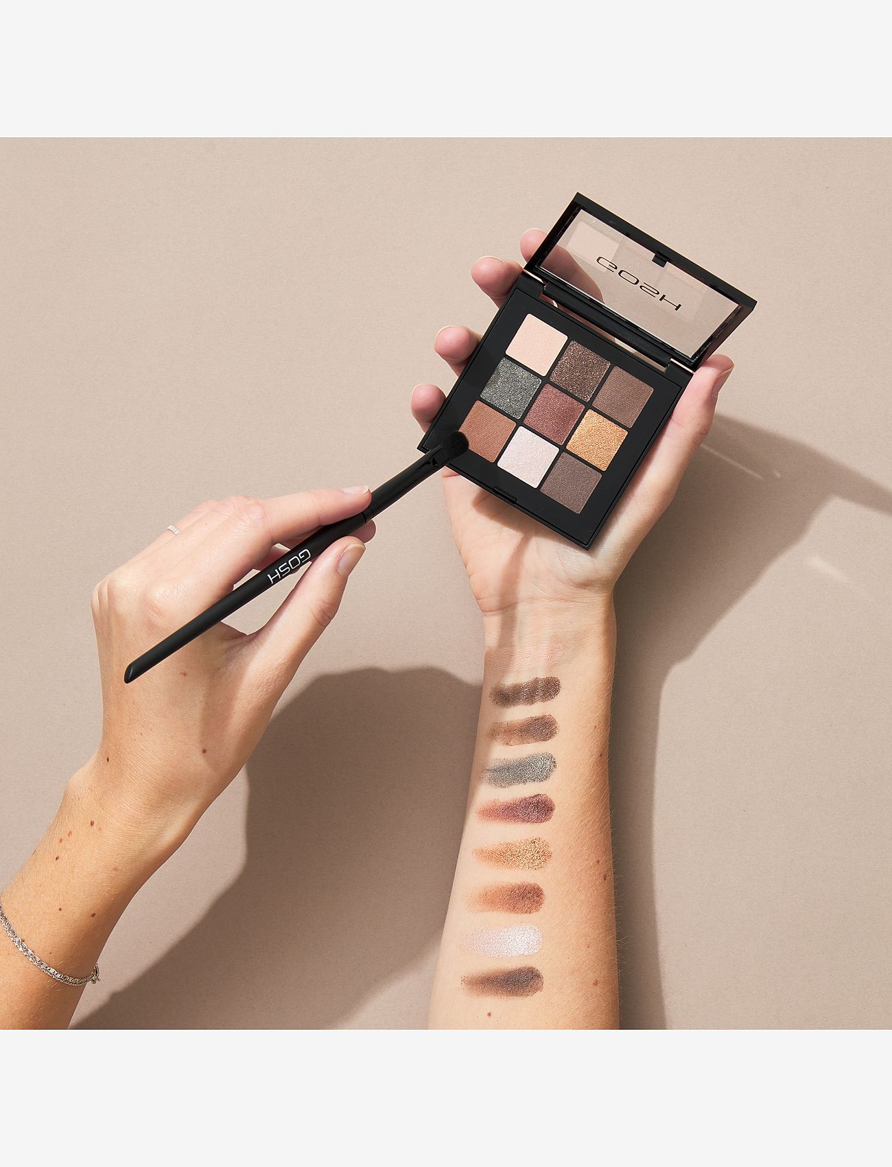 GOSH COPENHAGEN - GOSH Eyedentity Palette - Øjne & bryn - be happy 003 - 3