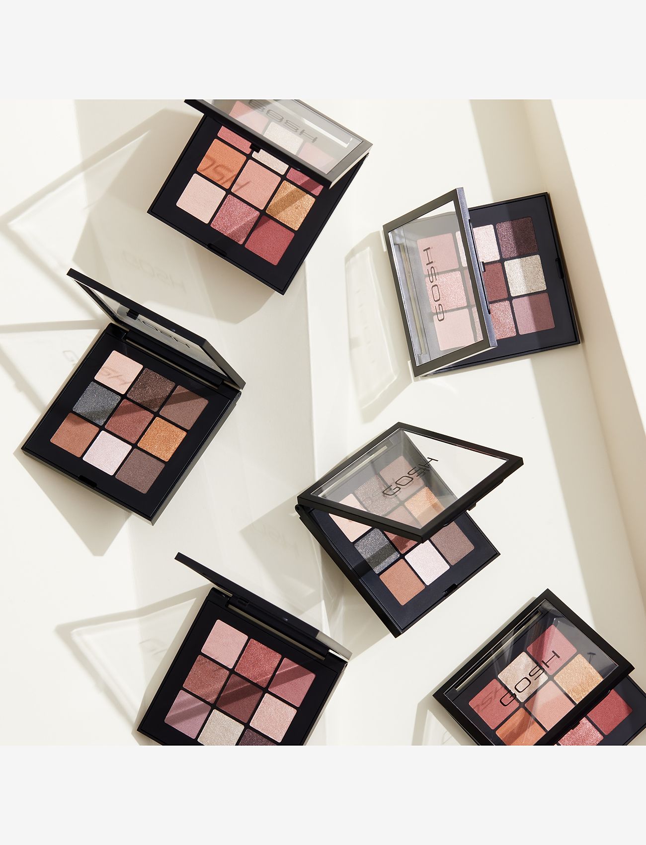 GOSH COPENHAGEN - GOSH Eyedentity Palette - Øjne & bryn - be here 004 - 4