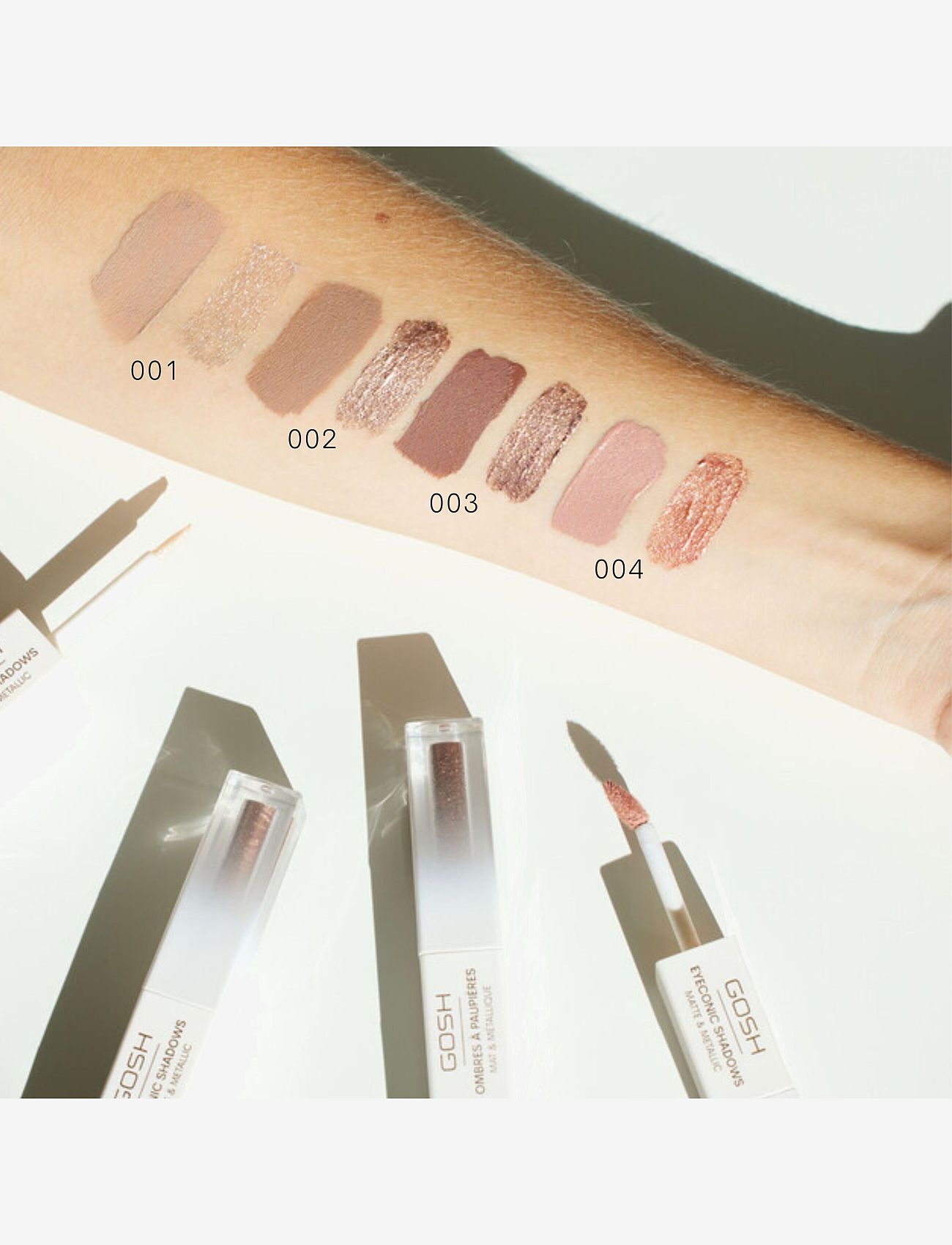 GOSH COPENHAGEN - GOSH Eyeconic Shadows - makeup - basic b 001 - 4