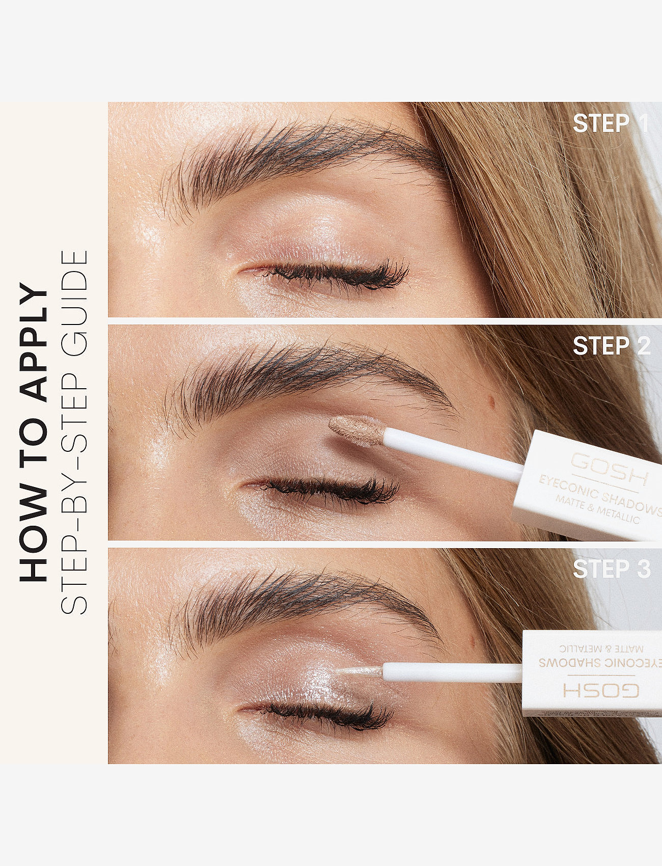 GOSH COPENHAGEN - GOSH Eyeconic Shadows - makeup - basic b 001 - 5