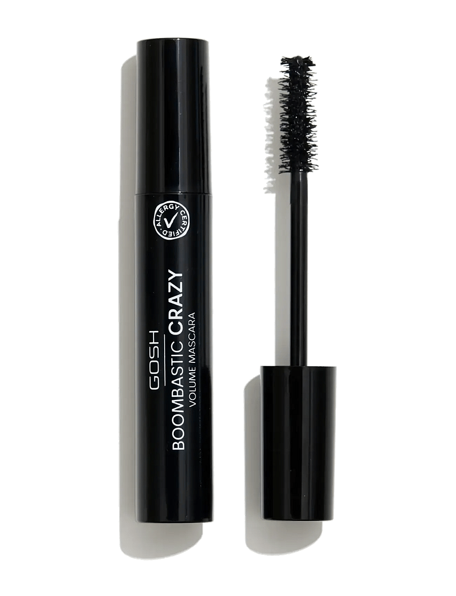 GOSH COPENHAGEN - GOSH Boombastic Crazy Mascara - silmad ja kulmud - extreme black 001 - 0