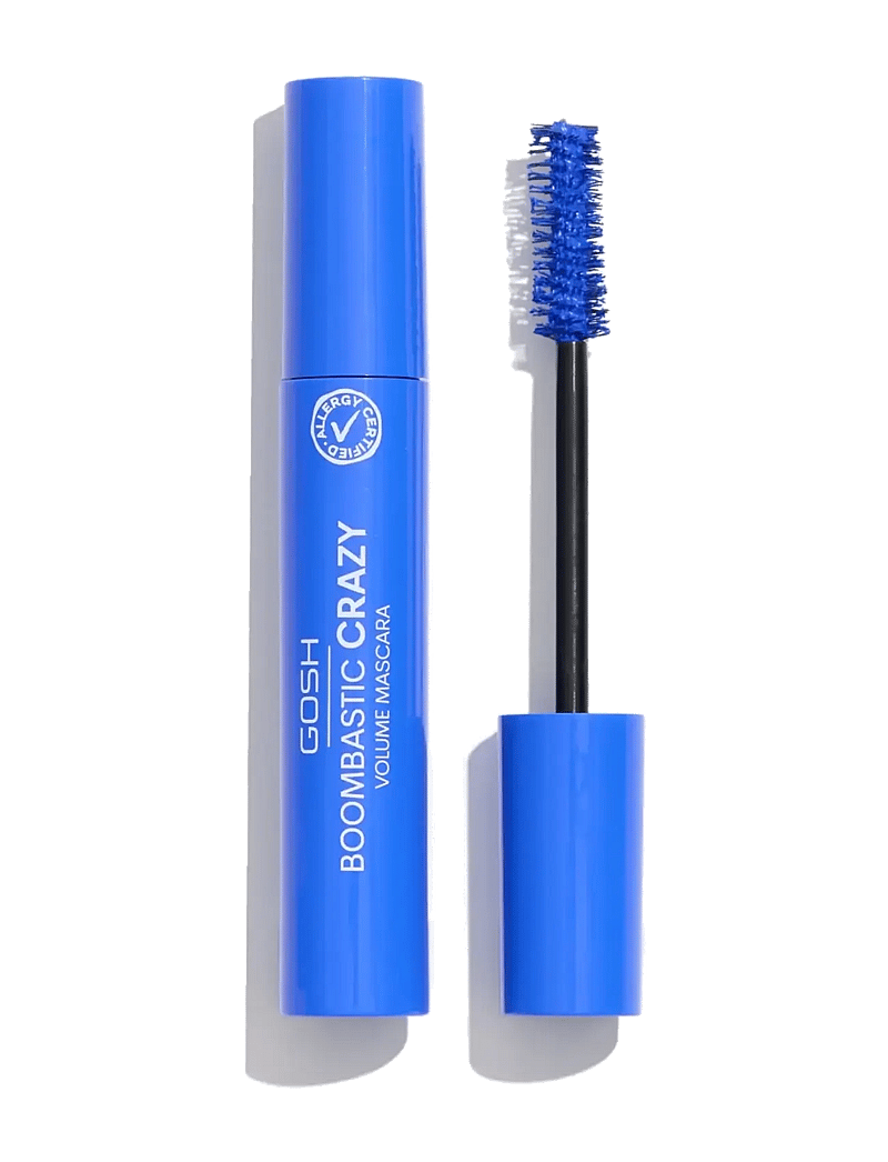 GOSH COPENHAGEN - GOSH Boombastic Crazy Mascara - silmad ja kulmud - crazy blue 002 - 1