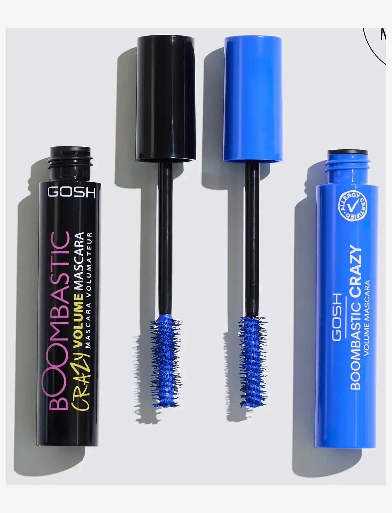 GOSH COPENHAGEN - GOSH Boombastic Crazy Mascara - konfirmation - crazy blue 002 - 2