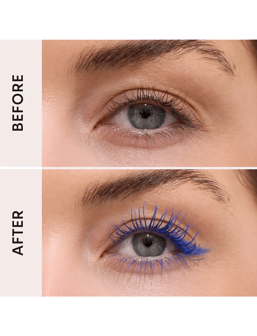 GOSH COPENHAGEN - GOSH Boombastic Crazy Mascara - silmad ja kulmud - crazy blue 002 - 3