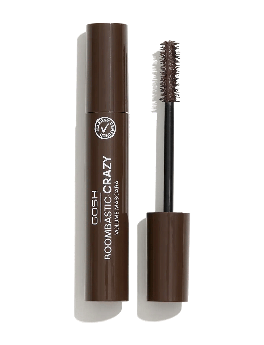 GOSH COPENHAGEN - GOSH Boombastic Crazy Mascara - silmad ja kulmud - chocolate brown 005 - 0