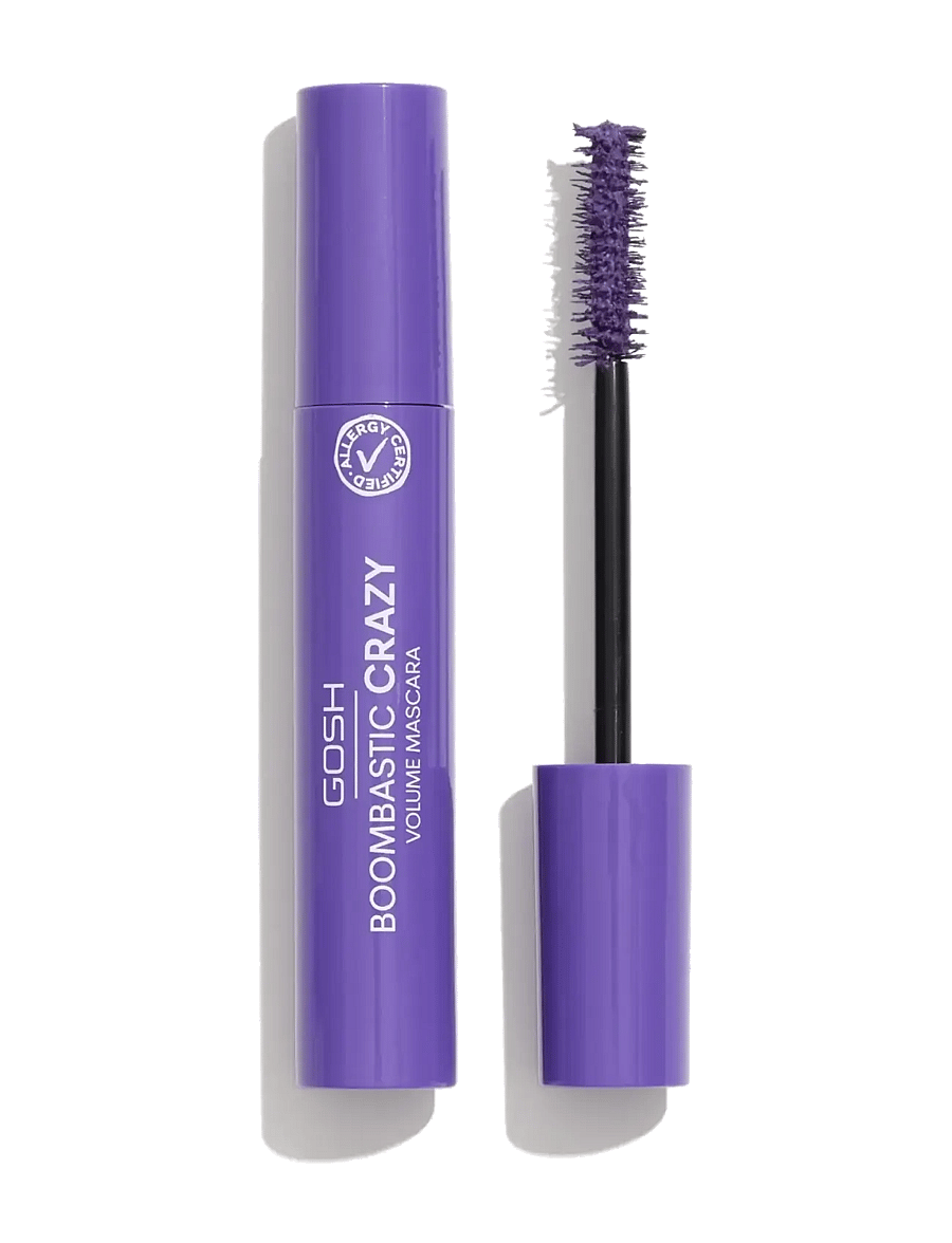 GOSH COPENHAGEN - GOSH Boombastic Crazy Mascara - silmad ja kulmud - true violet 006 - 0