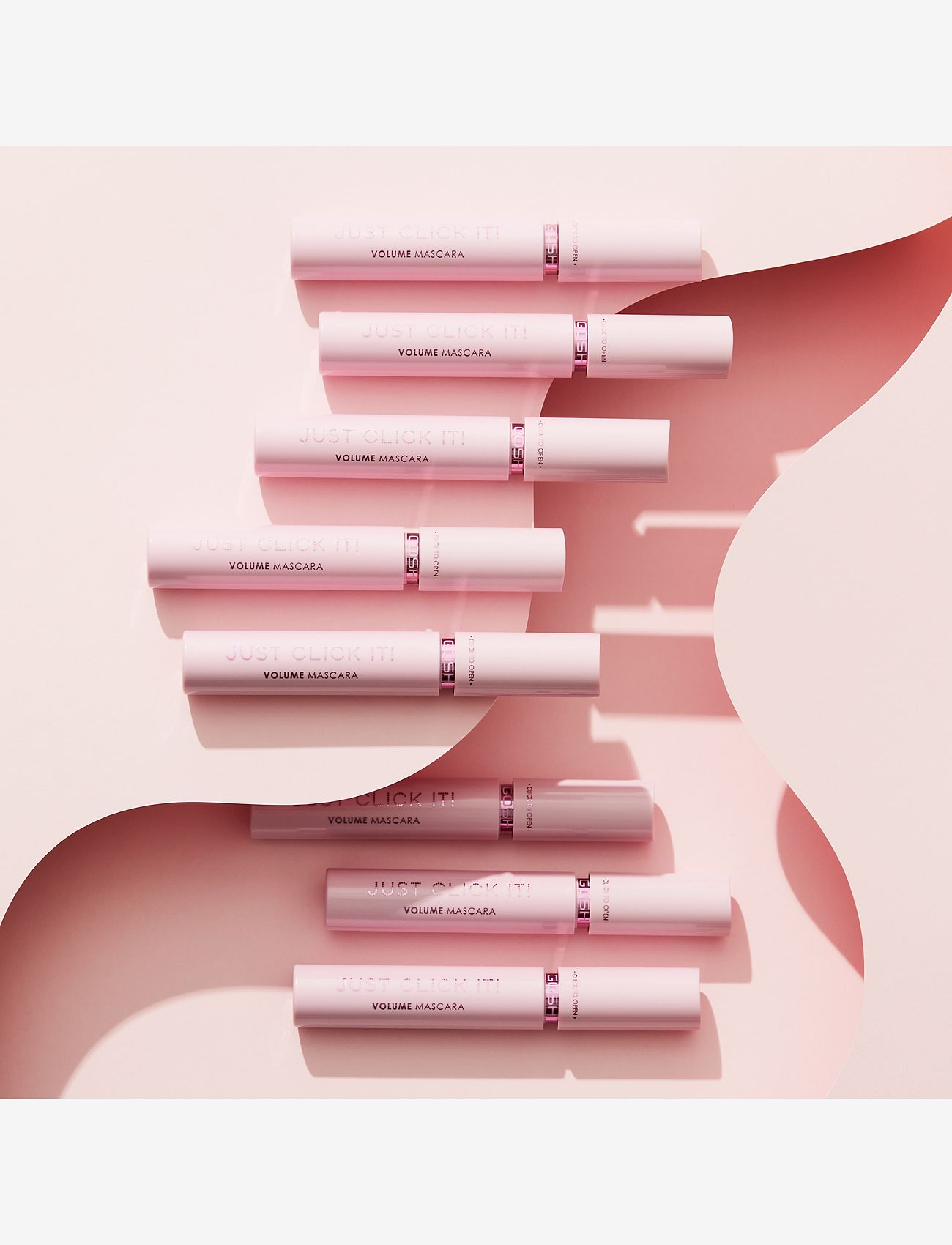 GOSH COPENHAGEN - GOSH Just Click It! Volume Mascara - eyes & brows - extreme black 001 - 3