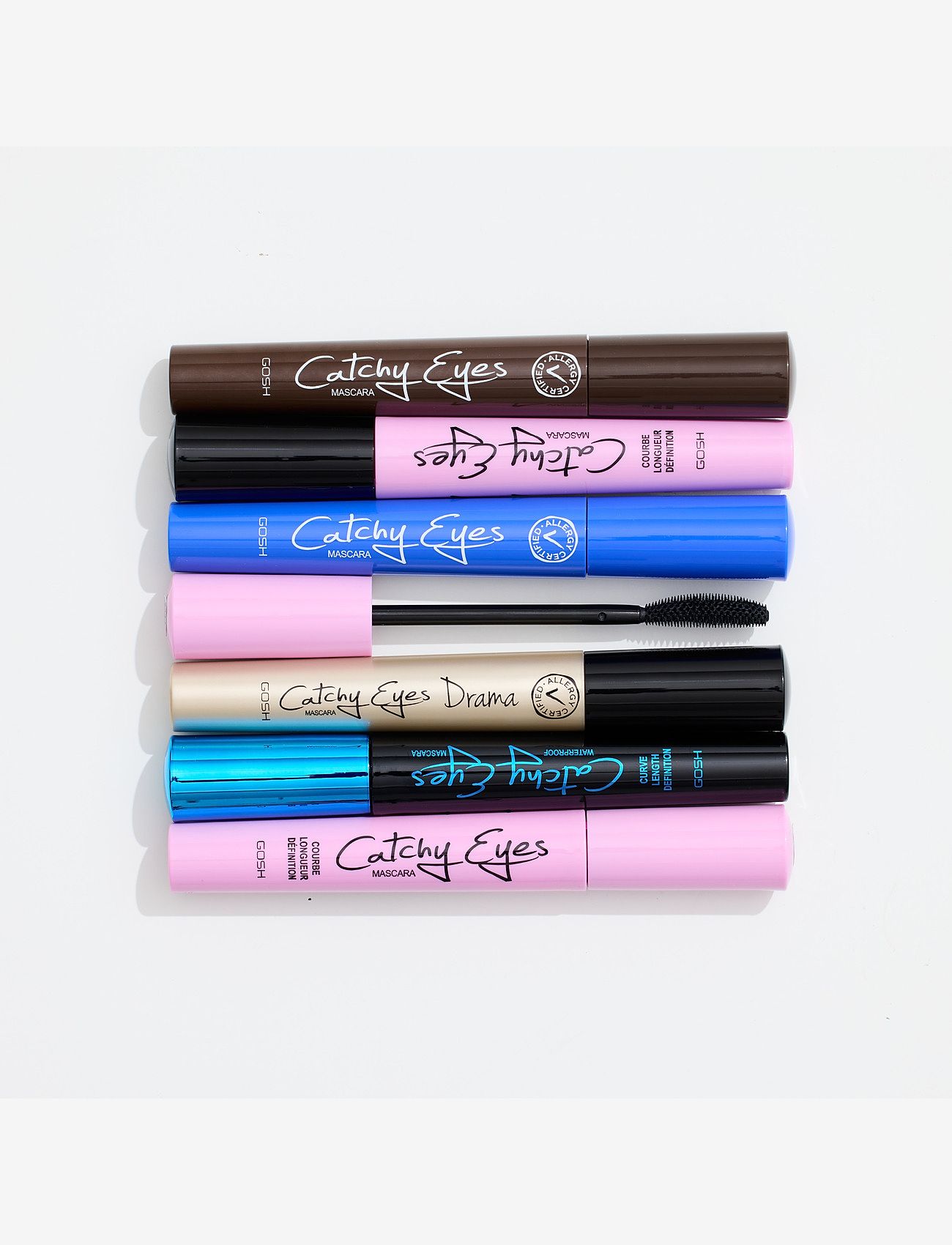 GOSH COPENHAGEN - Catchy Eyes Mascara - Allergy Certified - Øjne & bryn - extreme black 001 - 3