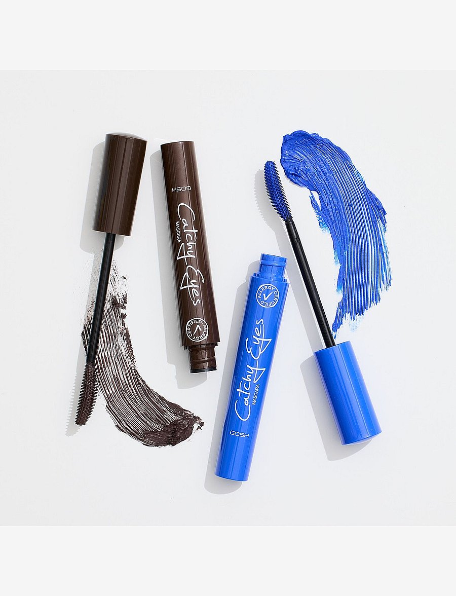 GOSH COPENHAGEN - Catchy Eyes Mascara - Allergy Certified - silmad ja kulmud - blue 001 - 1