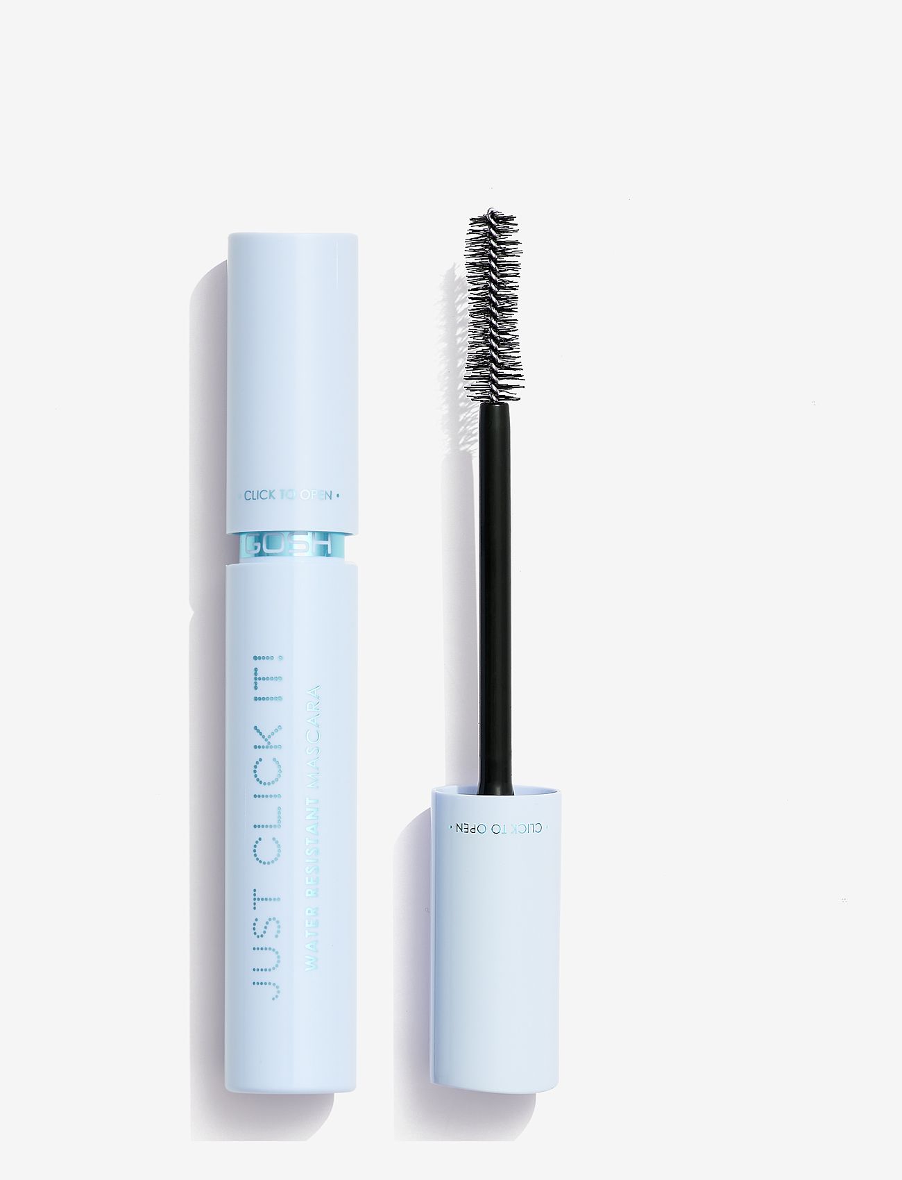 GOSH COPENHAGEN - GOSH Just click it! Mascara, Water Resistant - smink - extreme black 001 - 0