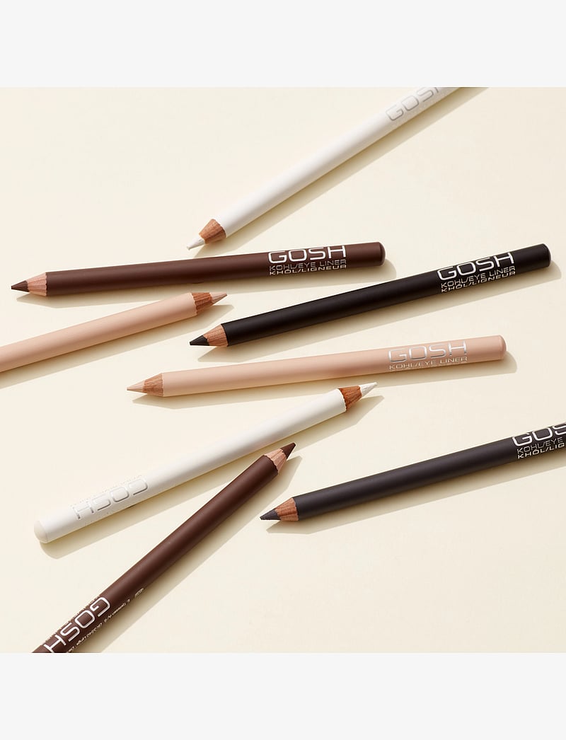 GOSH COPENHAGEN - Kohl Eye Liner - makeup - white - 4