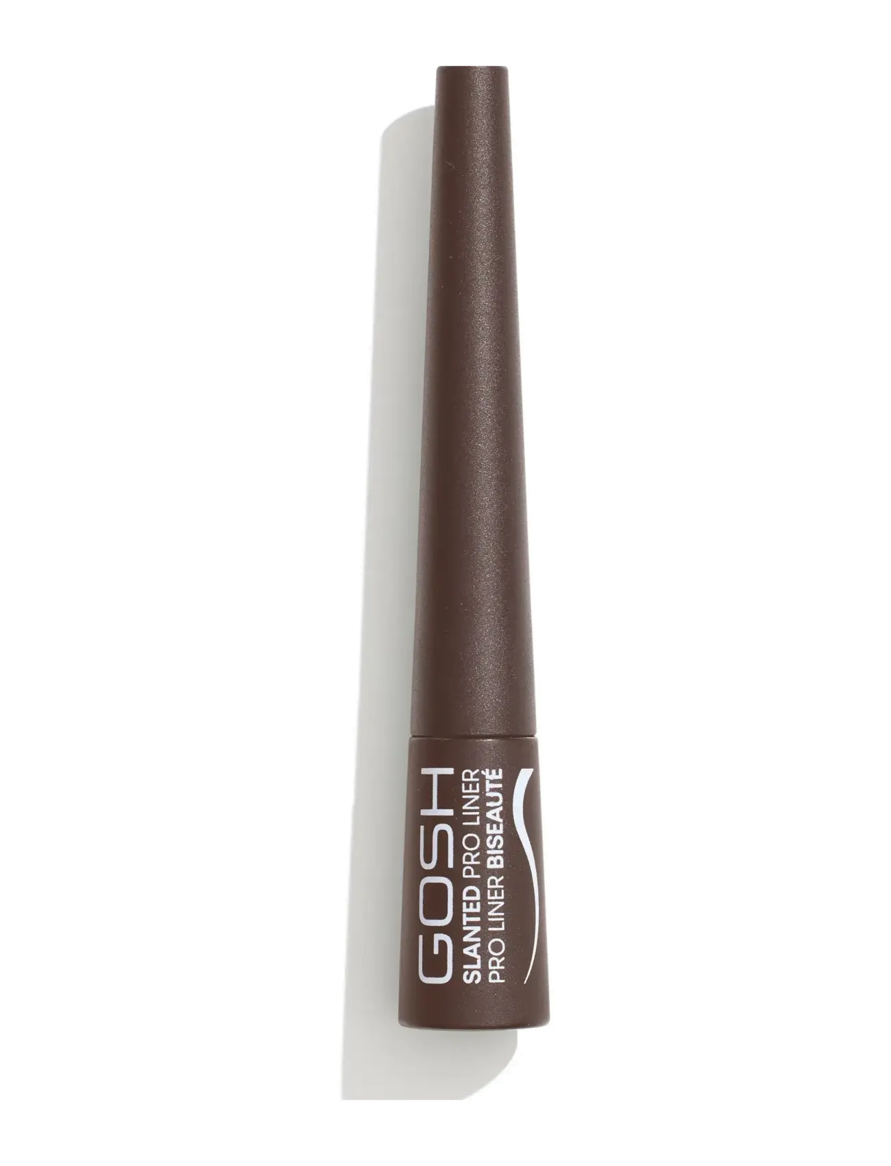 GOSH COPENHAGEN Slanted Eye Liner, Eyeliner, Brun, Str: 3 ML