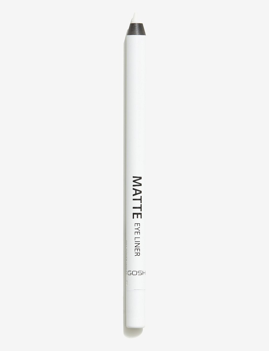 GOSH COPENHAGEN - GOSH Matte Eye Liner - makeup - dover white 001 - 0