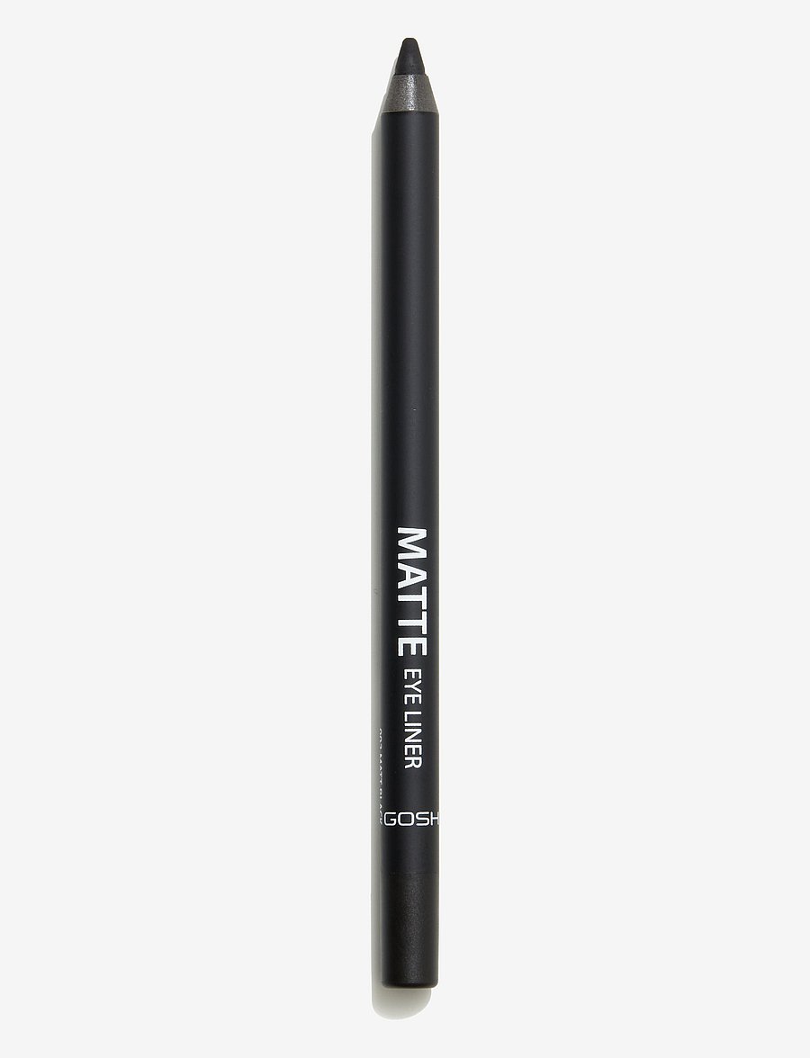 GOSH COPENHAGEN - GOSH Matte Eye Liner - makeup - matt black 002 - 0