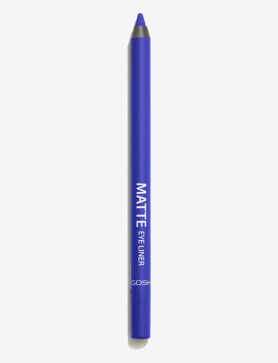 GOSH COPENHAGEN - GOSH Matte Eye Liner - makeup - crazy blue 008 - 0