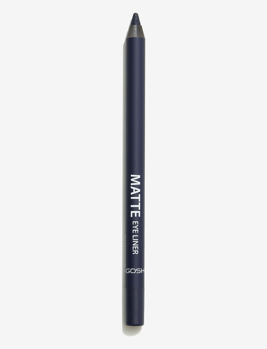 GOSH COPENHAGEN - GOSH Matte Eye Liner - makeup - midnight blue 009 - 0