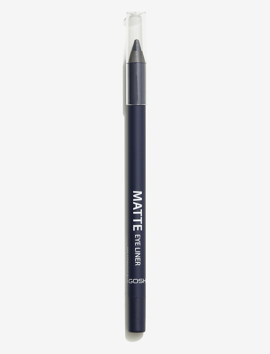 GOSH COPENHAGEN - GOSH Matte Eye Liner - makeup - midnight blue 009 - 4