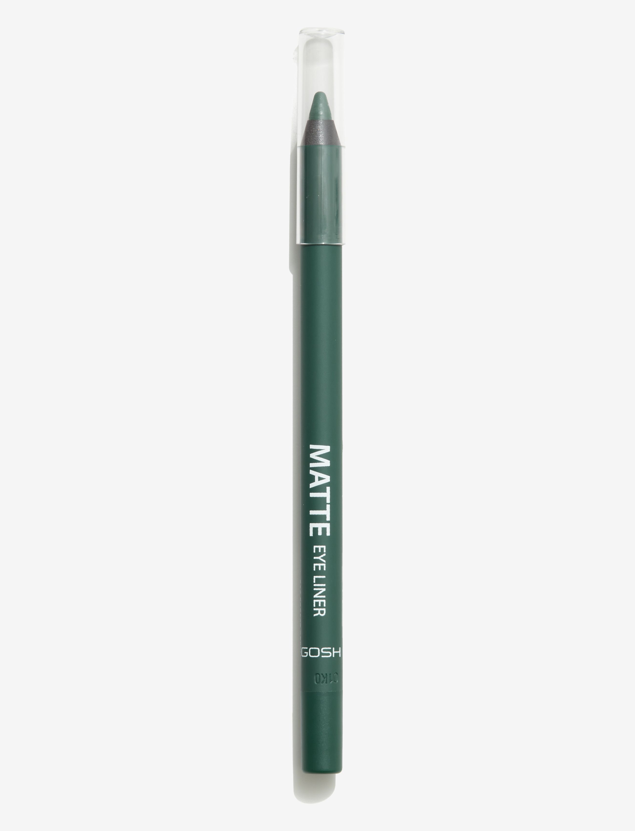 GOSH COPENHAGEN - GOSH Matte Eye Liner - konfirmasjon - forest green 012 - 5