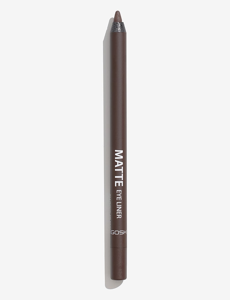 GOSH COPENHAGEN - GOSH Matte Eye Liner - makeup - chocolate brown 014 - 0