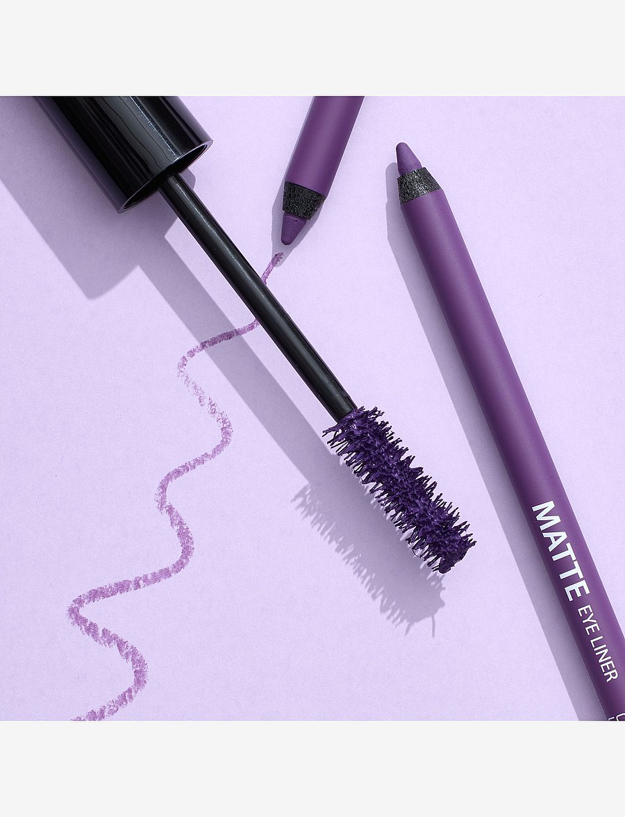 GOSH COPENHAGEN - GOSH Matte Eye Liner - makeup - dusty violet 019 - 3