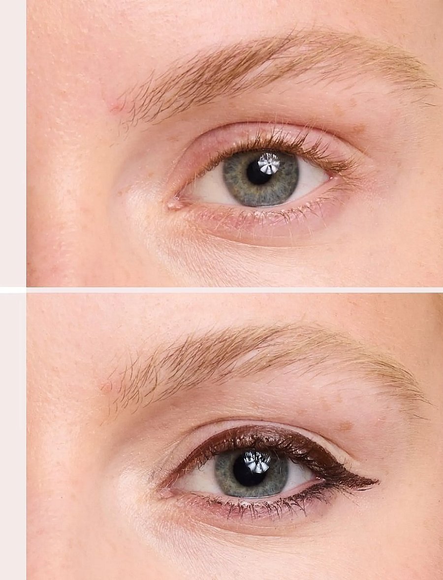 GOSH COPENHAGEN - GOSH WING IT INK EYE Liner - redo för date night - 002 intense brown - 0