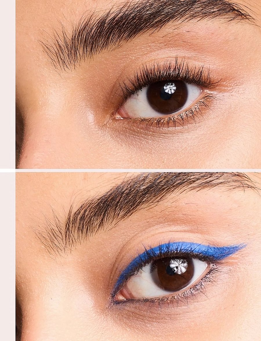 GOSH COPENHAGEN - GOSH WING IT INK EYE Liner - bliv klar til date night - 003 crazy blue - 0