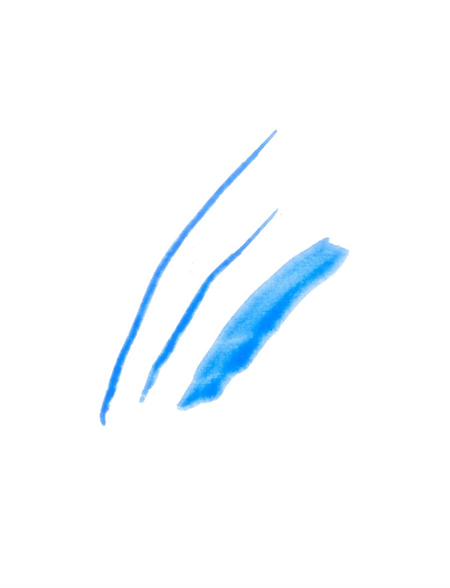 GOSH COPENHAGEN - GOSH WING IT INK EYE Liner - bliv klar til date night - 003 crazy blue - 3