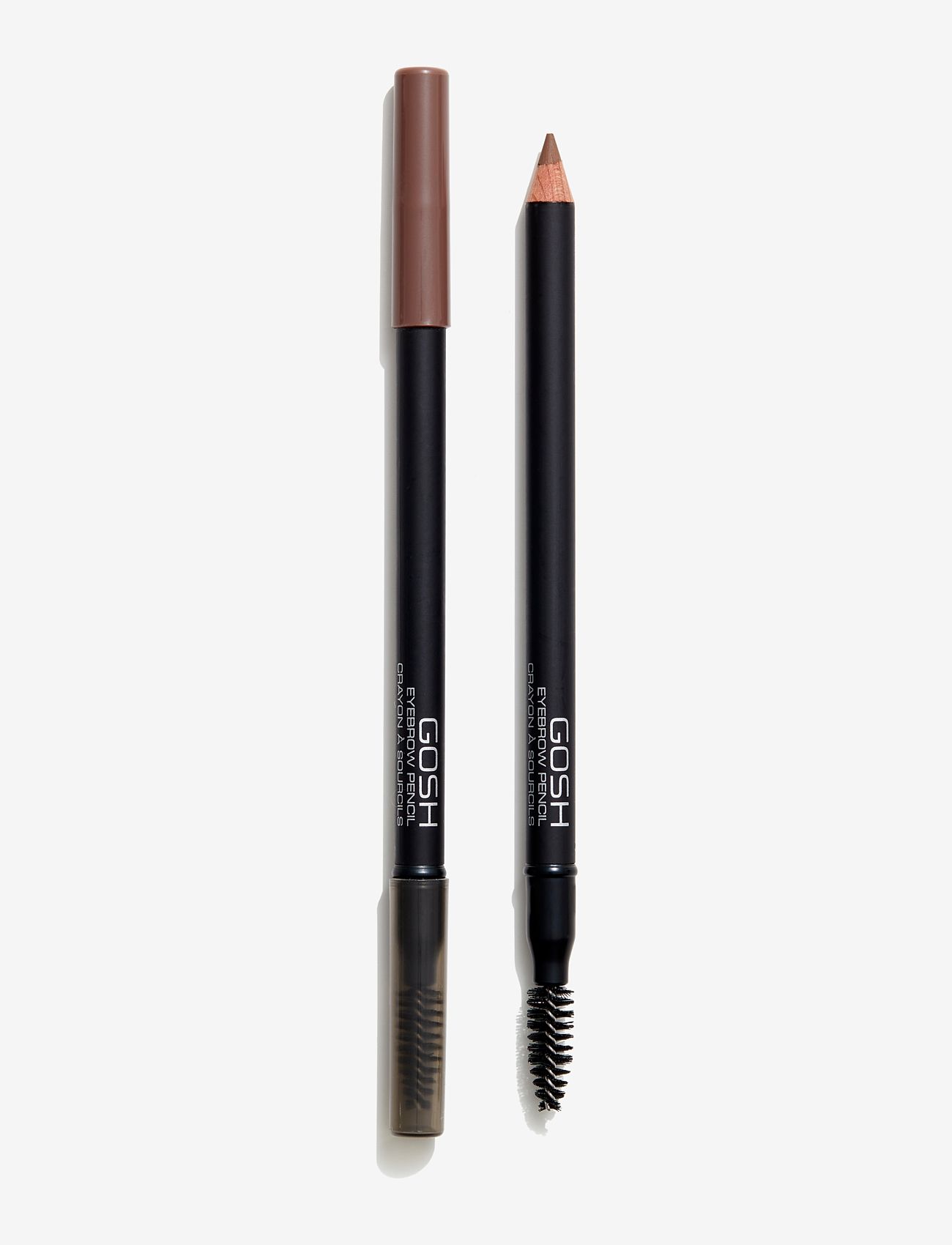 GOSH COPENHAGEN Eyebrow Pencil - Kulmud - BROWN 01 / black