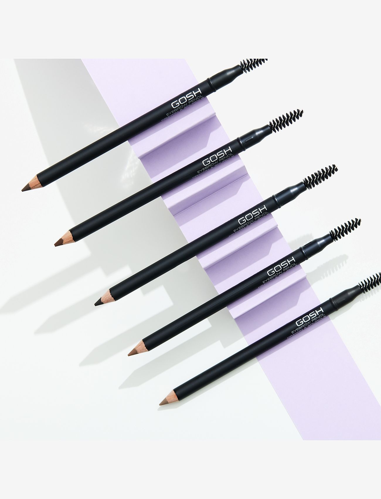 GOSH COPENHAGEN - Eyebrow Pencil - smink - brown 01 - 2