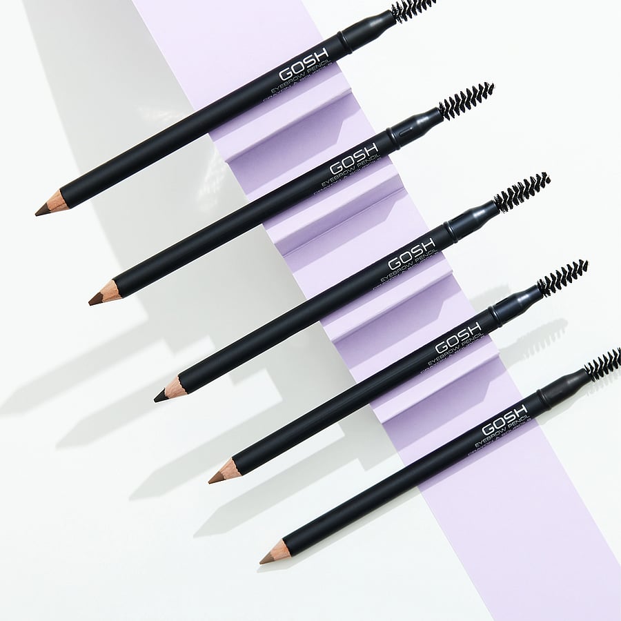 GOSH COPENHAGEN - Eyebrow Pencil - silmad ja kulmud - grey brown - 3