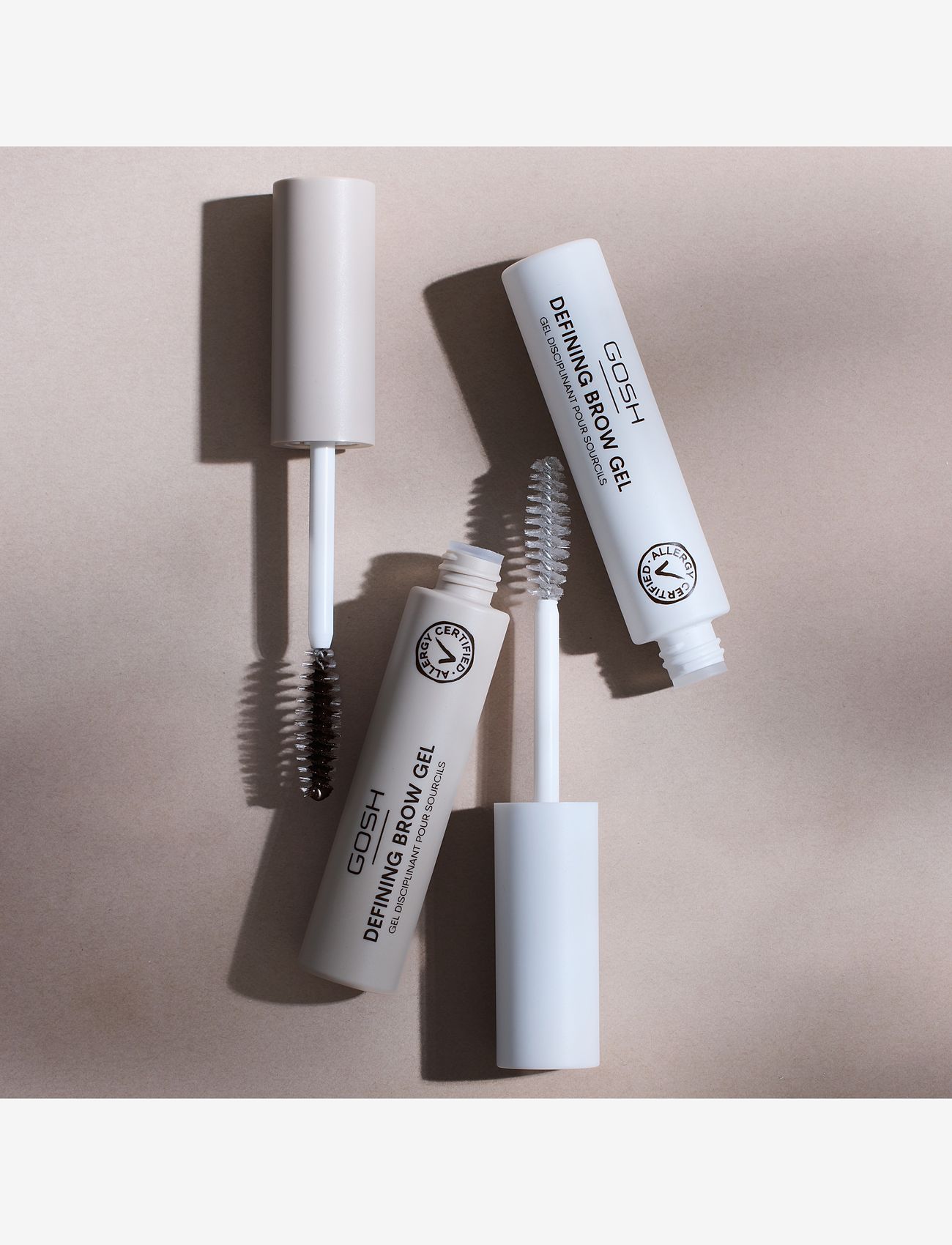 GOSH COPENHAGEN - GOSH Defining Brow Gel - Øjne & bryn - grey brown 003 - 1