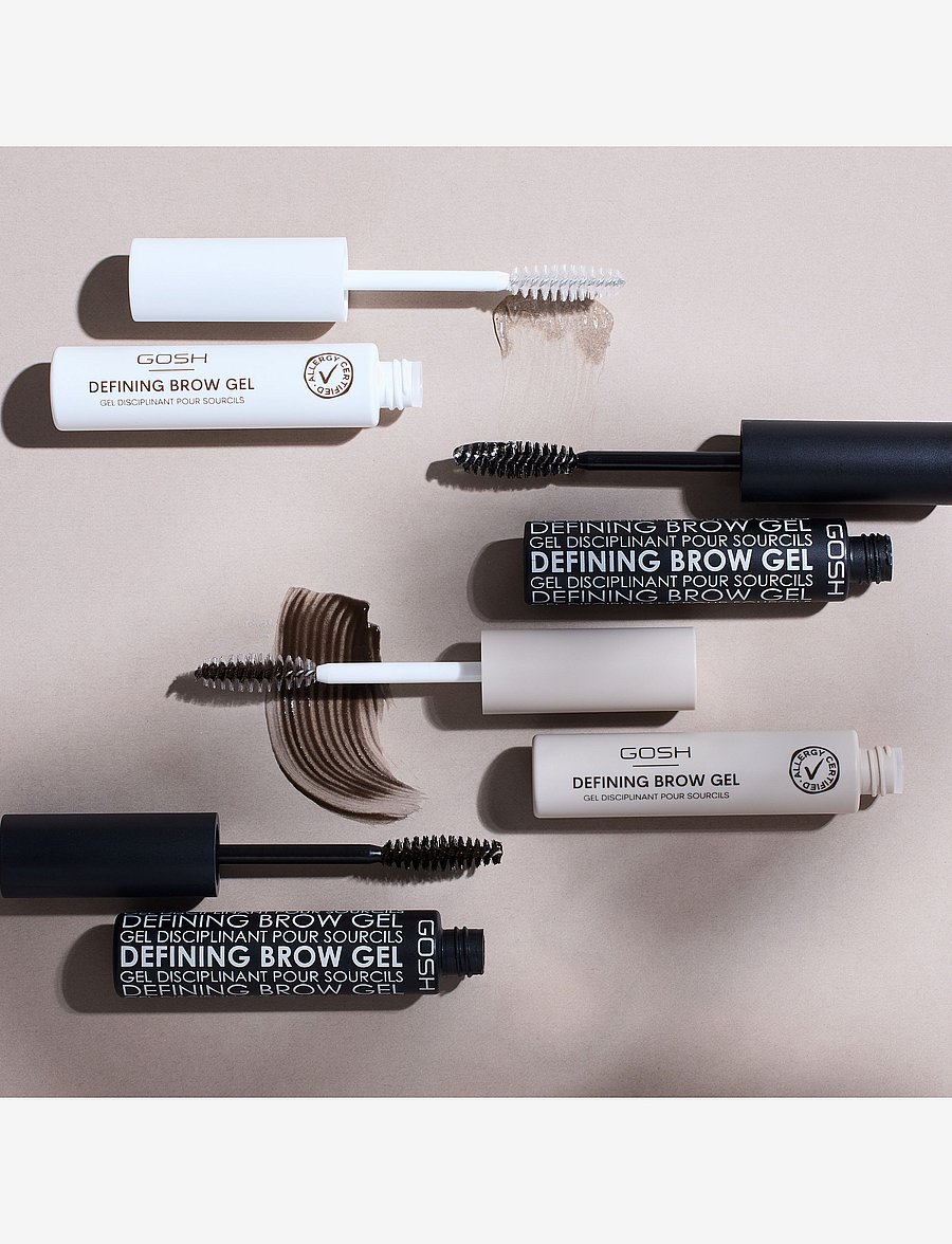 GOSH COPENHAGEN - GOSH Defining Brow Gel - silmad ja kulmud - clear 003 - 2