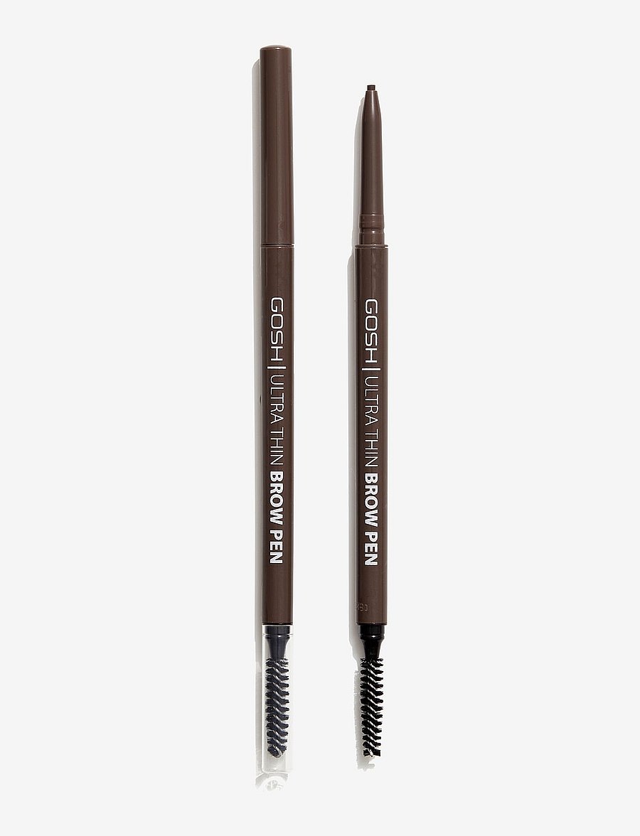 GOSH COPENHAGEN - GOSH Ultra Thin Brow Pen - silmad ja kulmud - dark brown 003 - 0