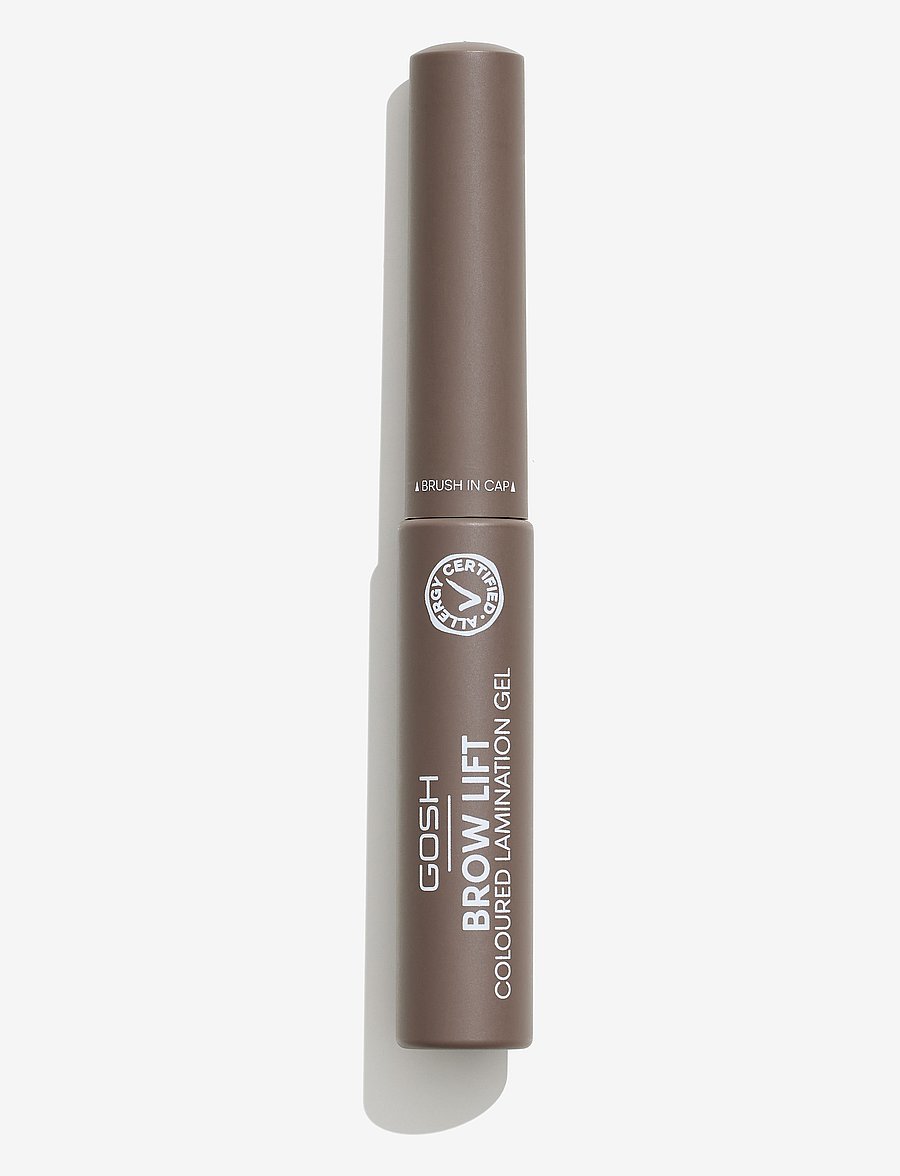 GOSH COPENHAGEN - GOSH Brow Lift Coloured Lamination Gel - silmad ja kulmud - grey brown 001 - 0