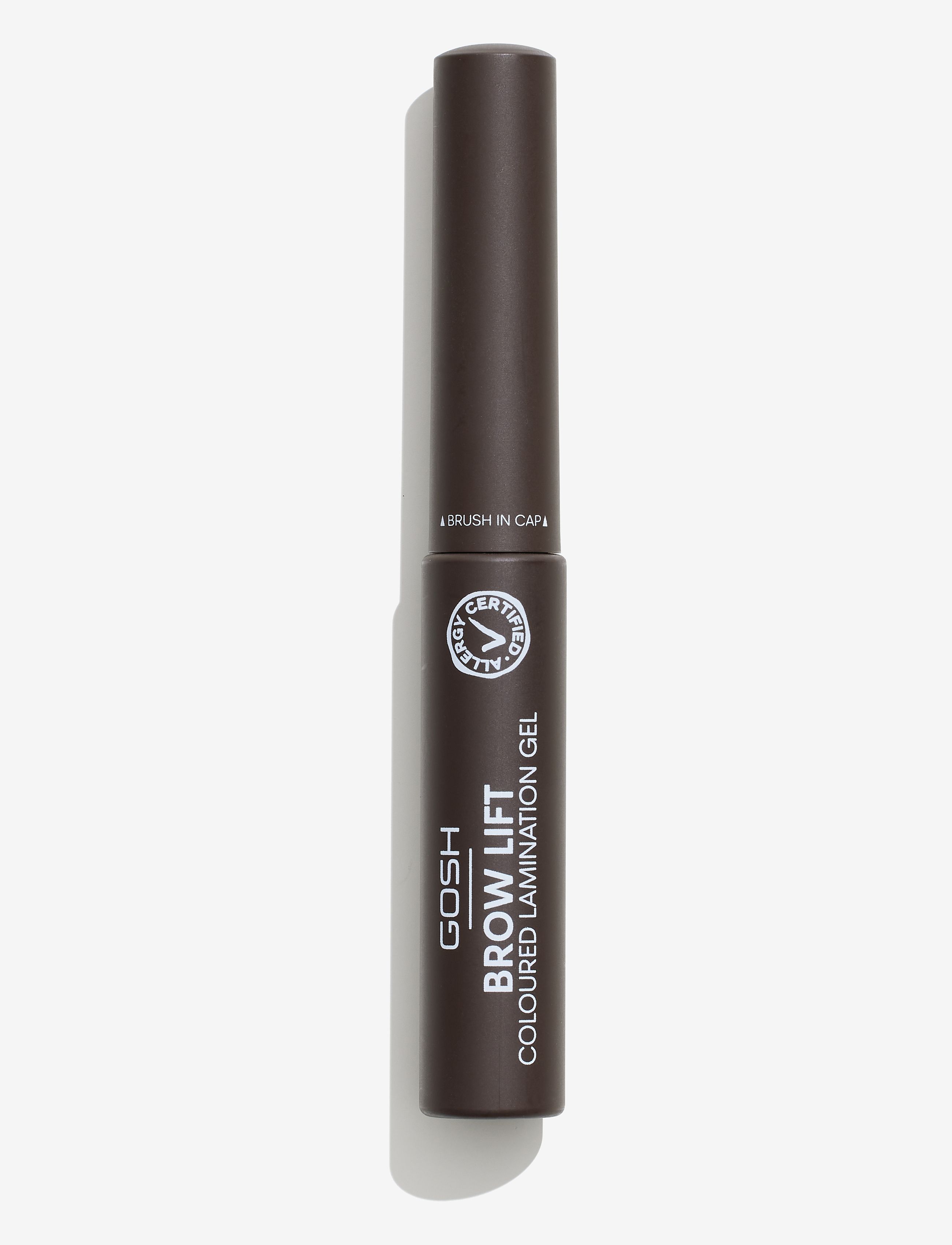 GOSH COPENHAGEN GOSH Brow Lift Coloured Lamination Gel - Meik - DARK BROWN 002 / clear