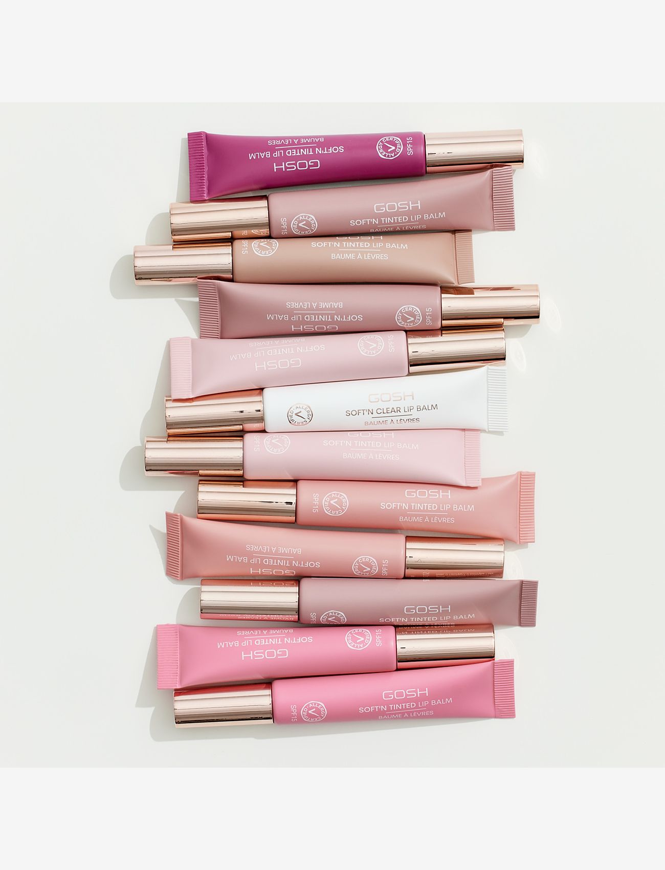 GOSH COPENHAGEN - GOSH Soft`n Tinted Lip Balm - læbepomade - vintage rose 004 - 4