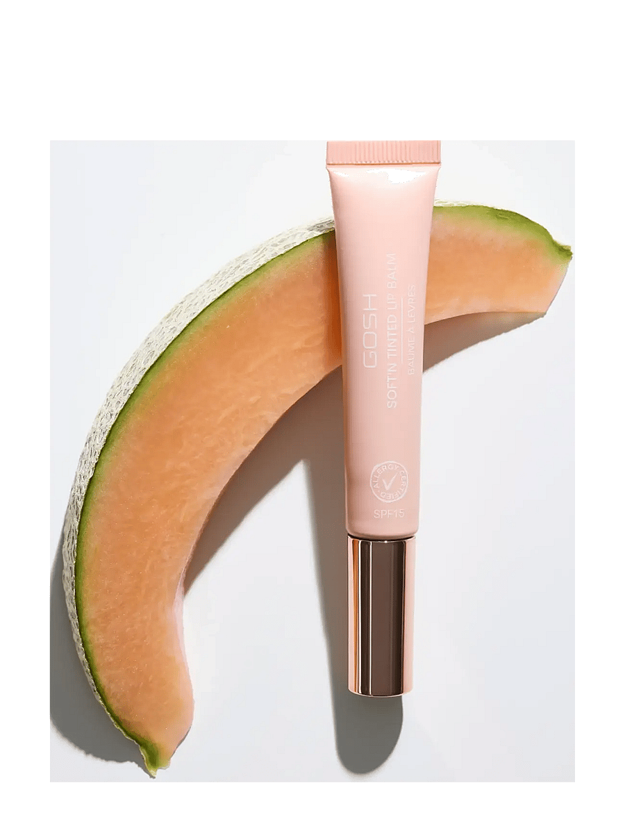 GOSH COPENHAGEN - Soft'n tinted - huulepalsamid - 009 sunny melon - 2